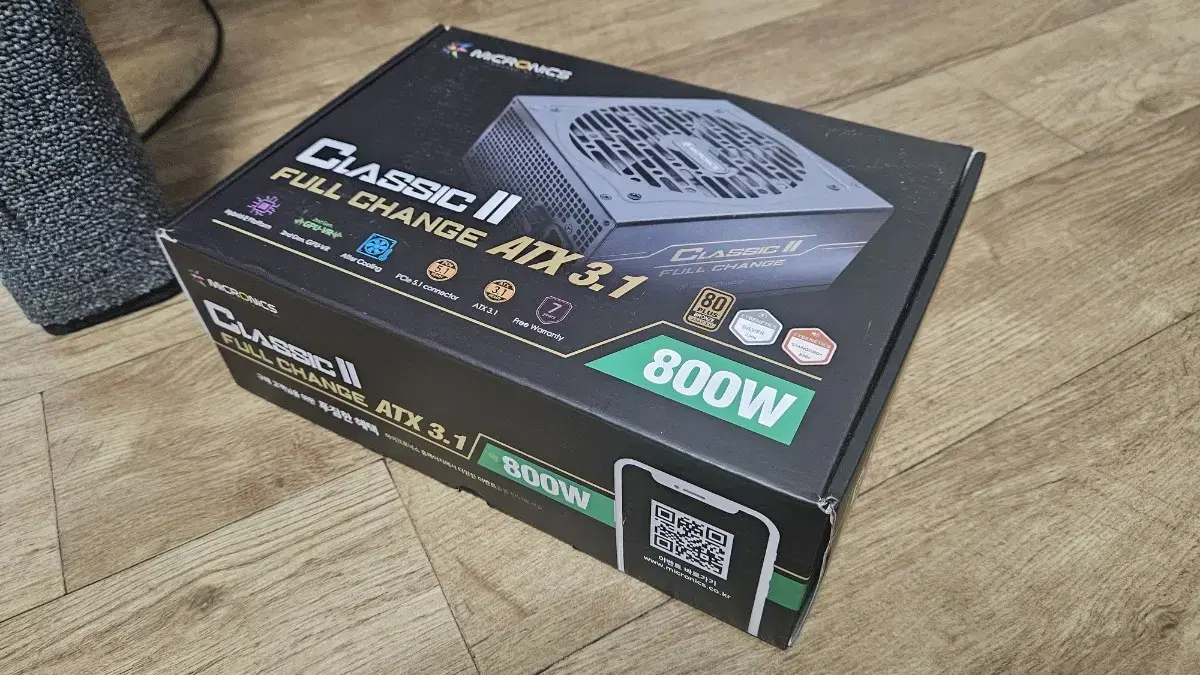 마이크로닉스 Classic II 800W 풀체인지 80+ 브론즈